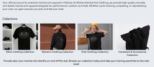 Link to webshop